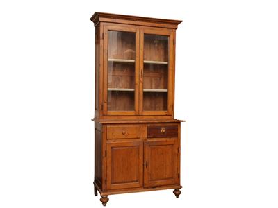 Credenza rustica, fine del XIX secolo, legno tenero