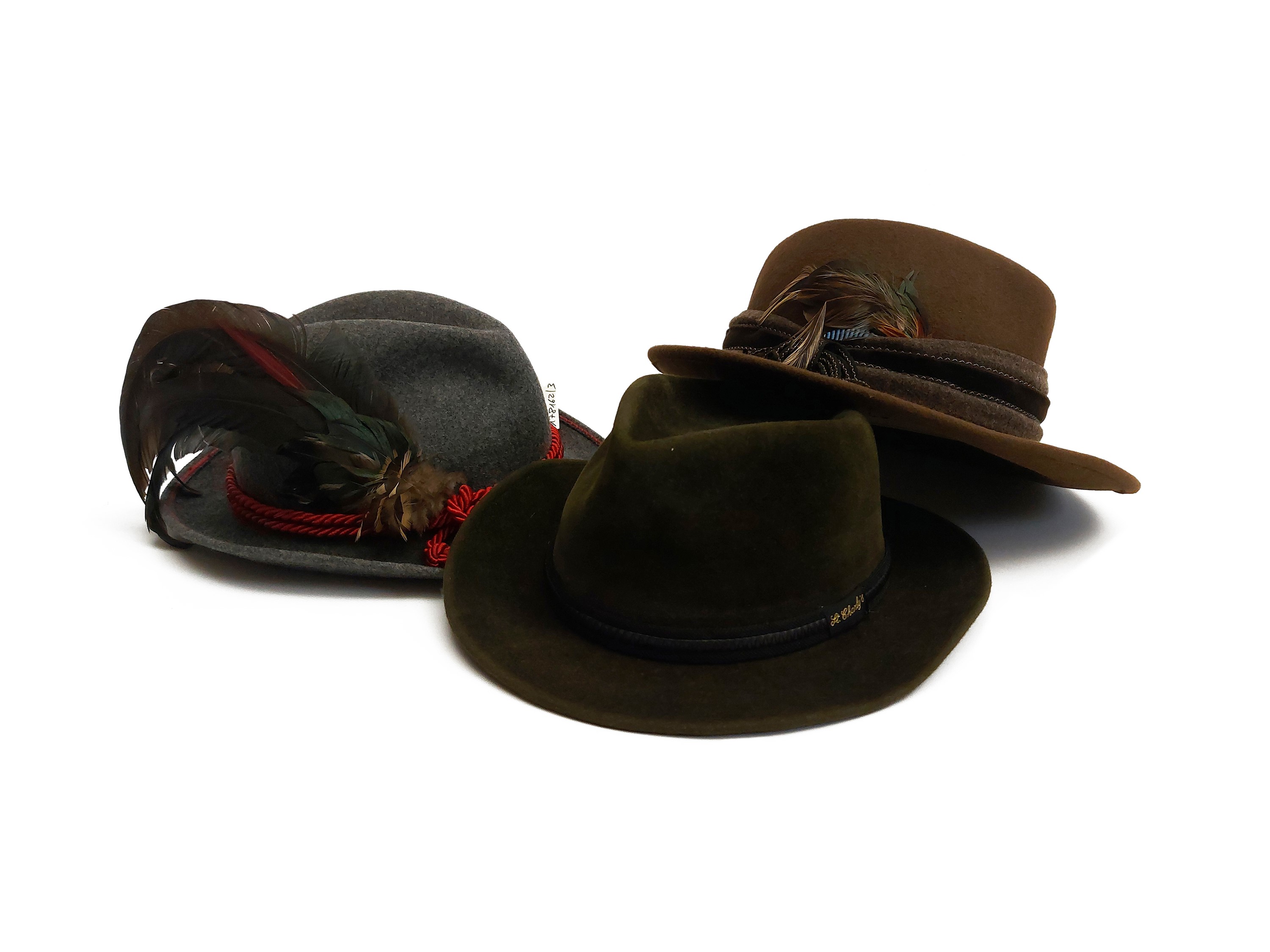 Lotto di cappelli tirolesi