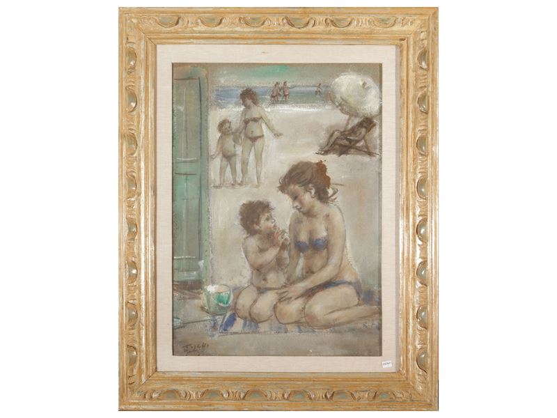 Maternità in spiaggia