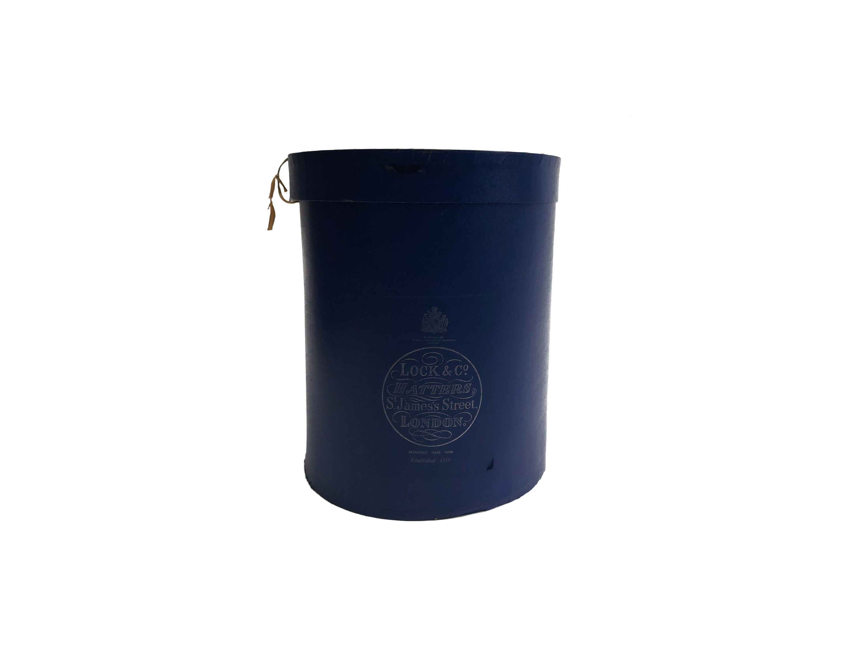 Quattro cappelliere d'epoca Lock & Co. Hatters, St. James's Street, London, altezza cm 36