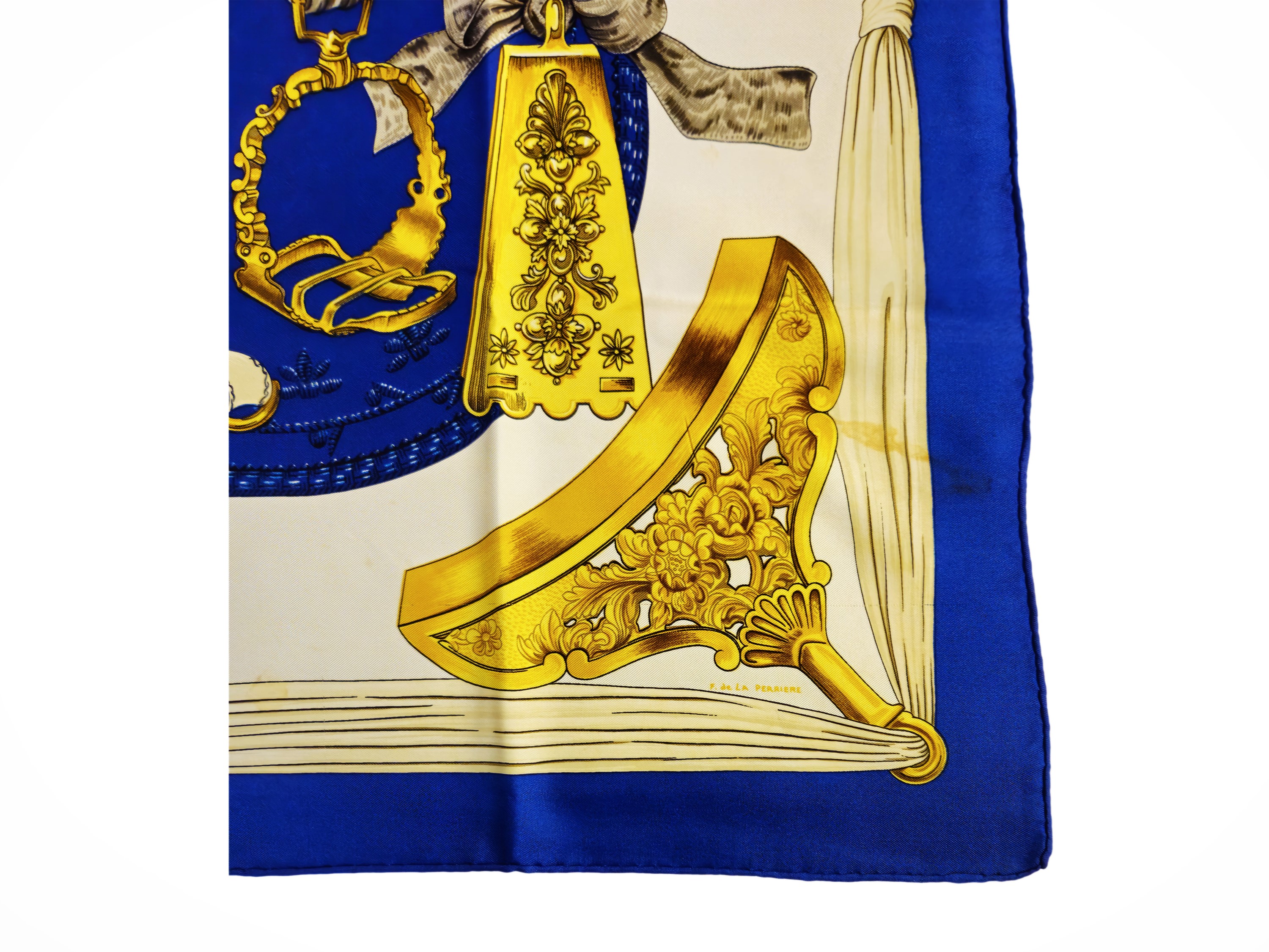 Hermès - Foulard in seta "Etriers"