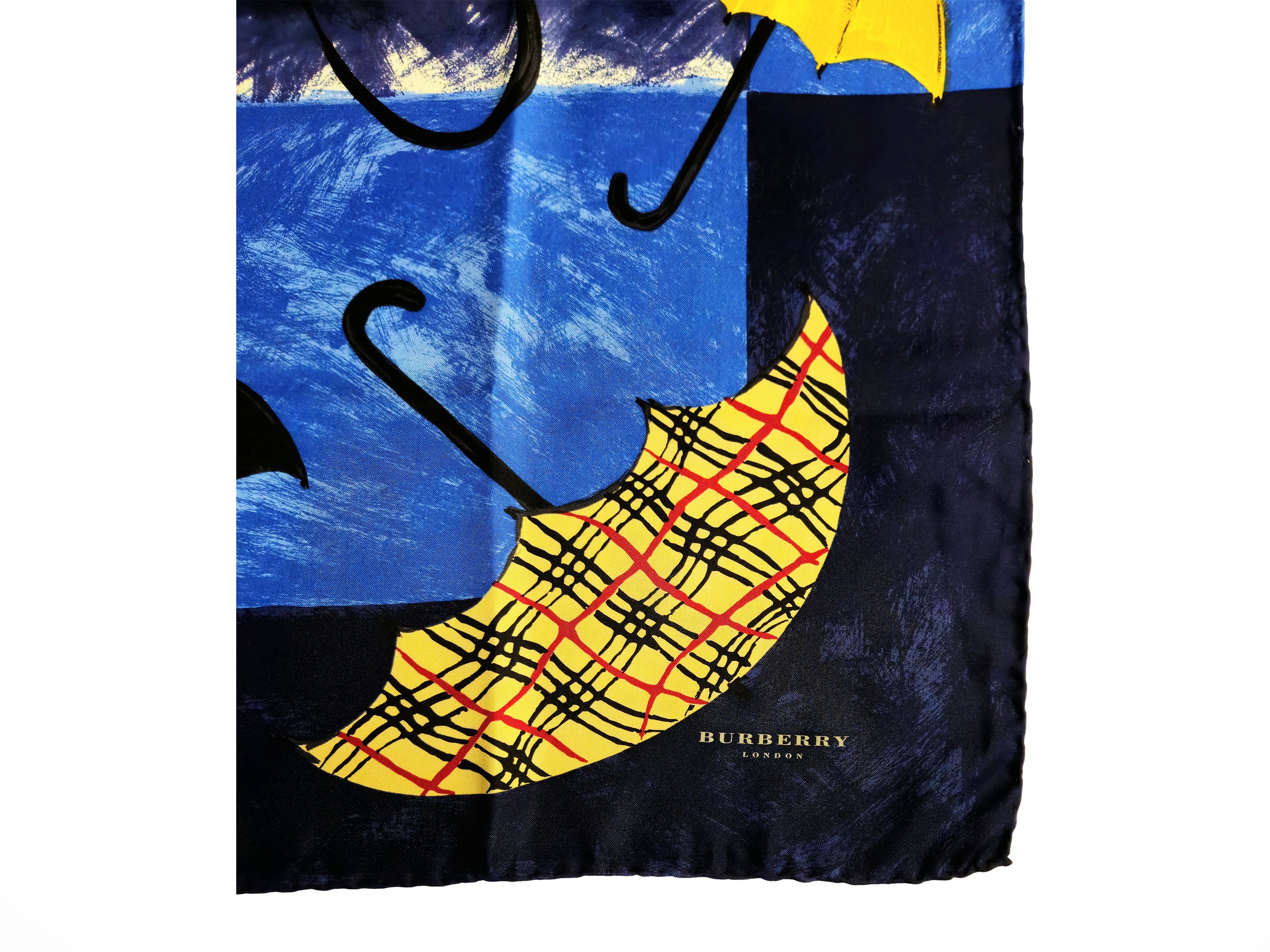 Burberry - Foulard in seta "On a blustery day"