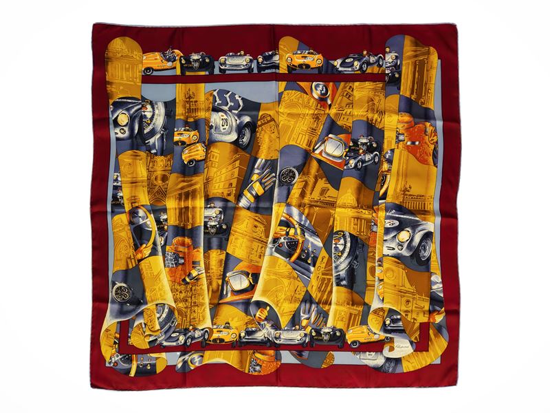 Chopard - Foulard in seta Mille Miglia
