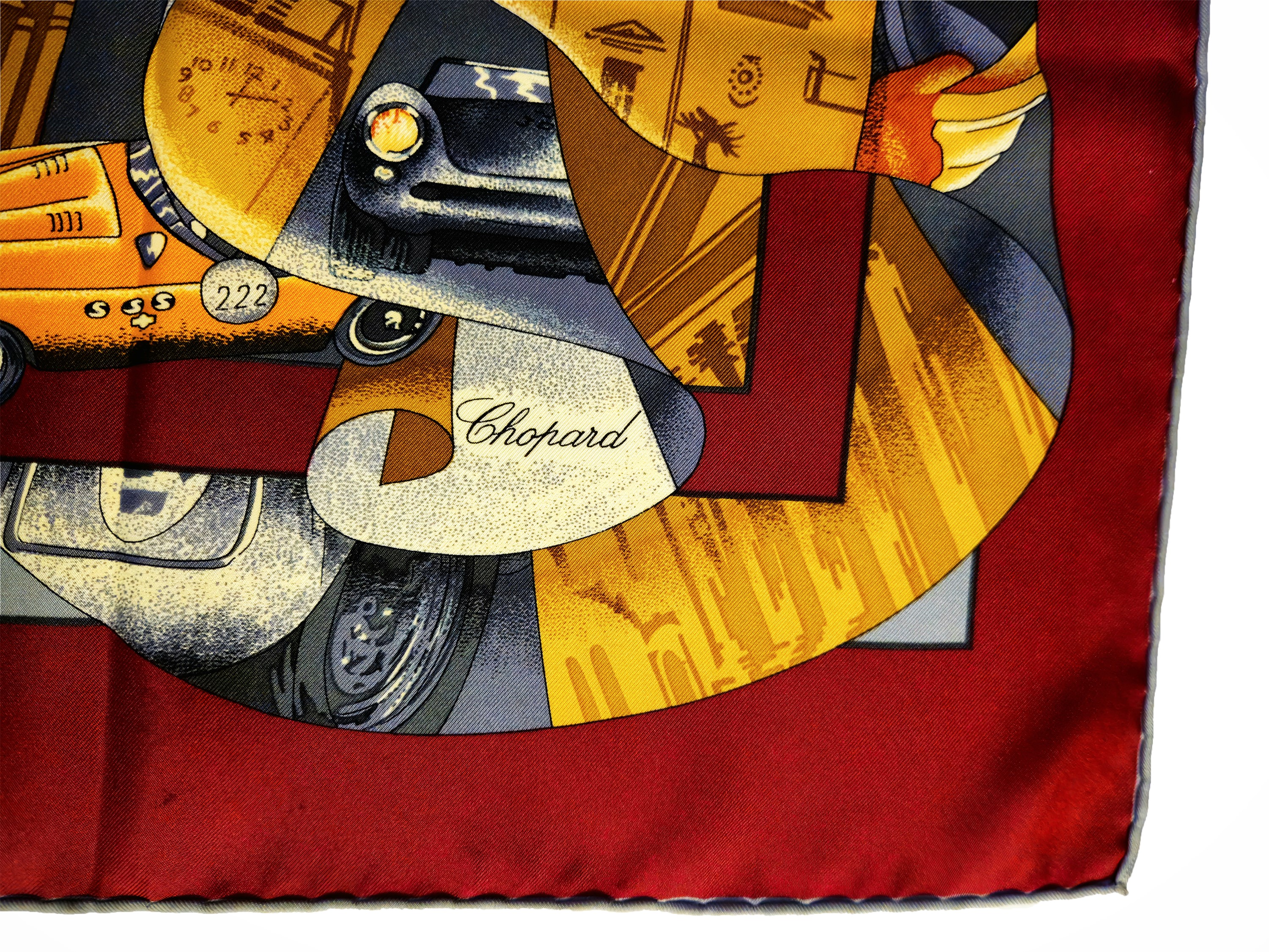 Chopard - Foulard in seta Mille Miglia