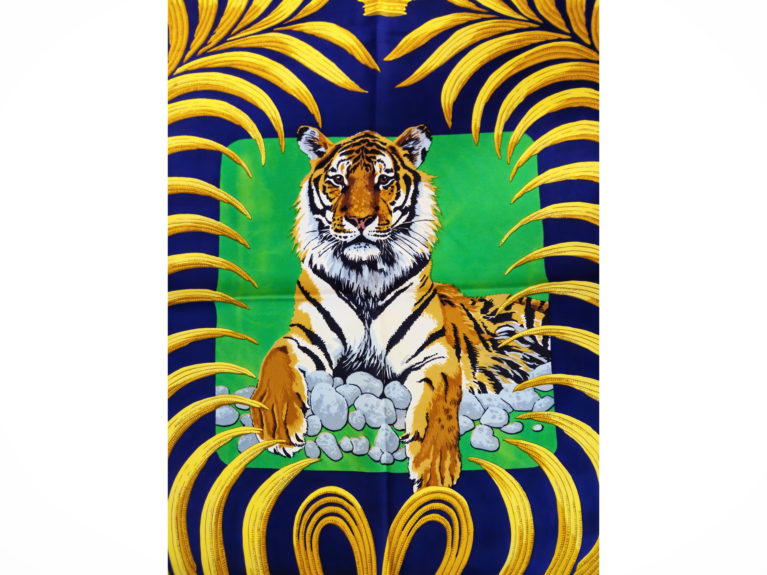 Hermès - Foulard in seta "Tigre Royal"