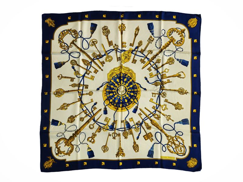 Hermès - Foulard in seta Les Clés