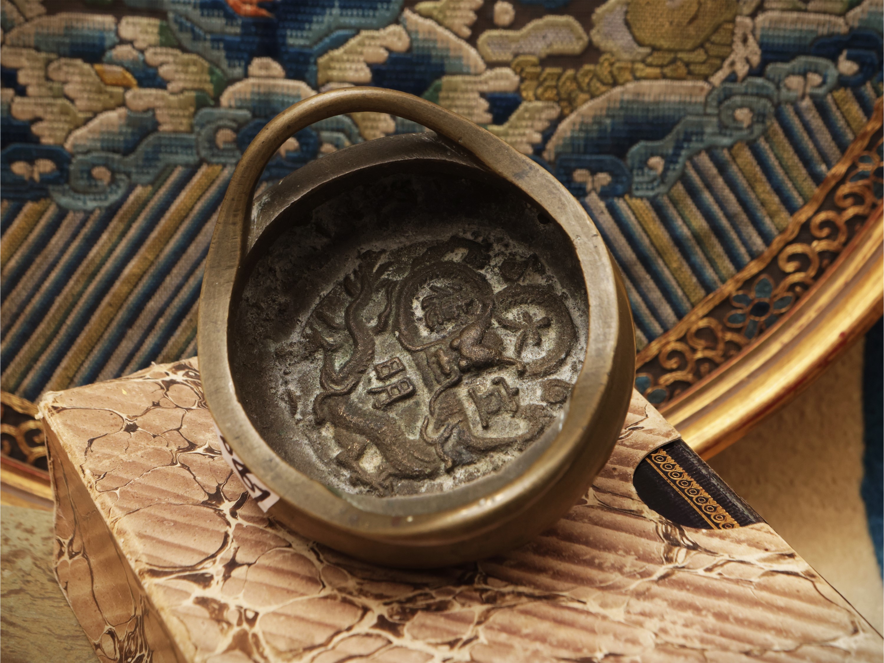 Incensiere in bronzo con marchio “Da Ming Xuande”, Cina, sec. XIX–XX