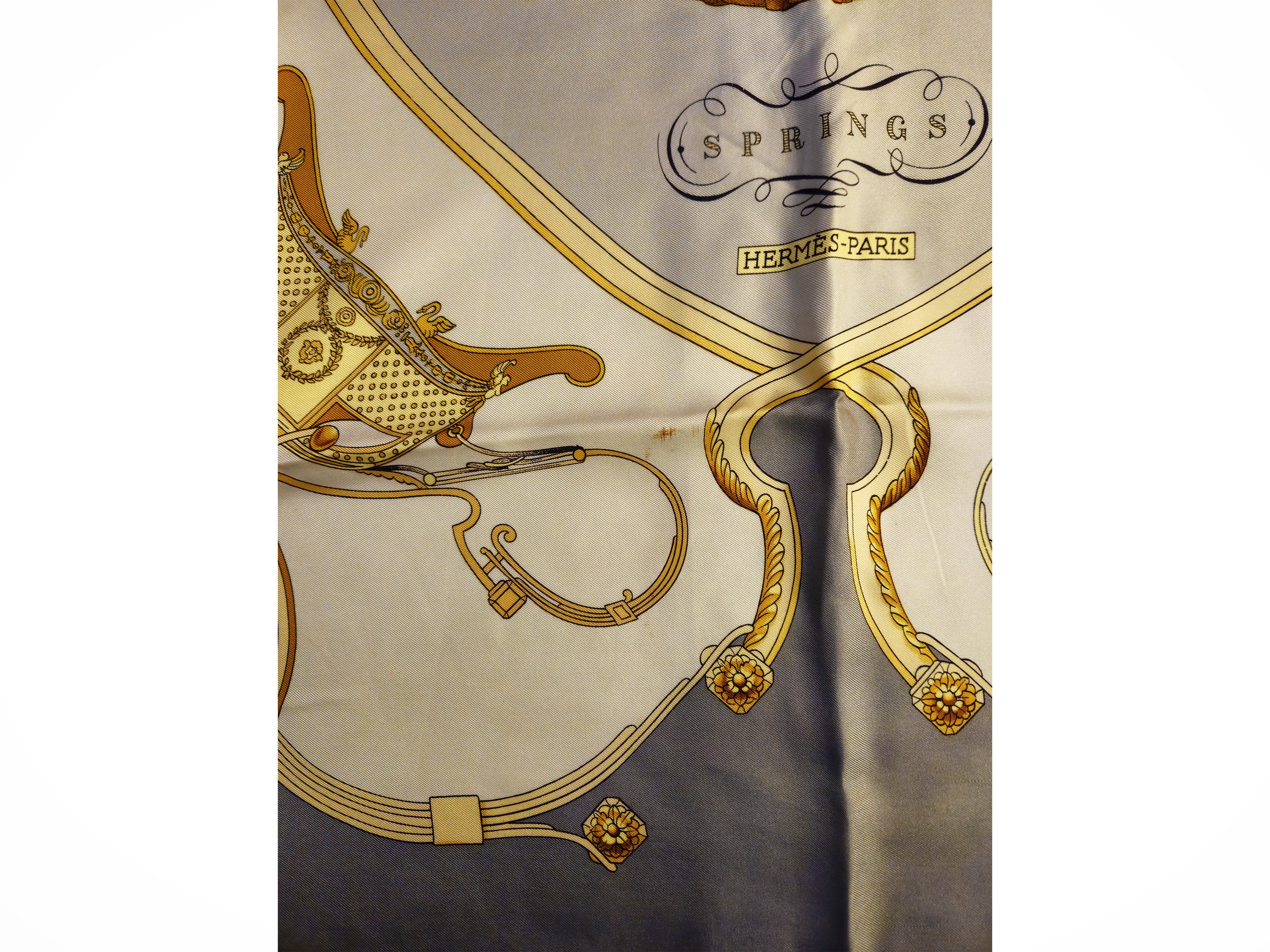 Hermès - Foulard in seta "Springs"