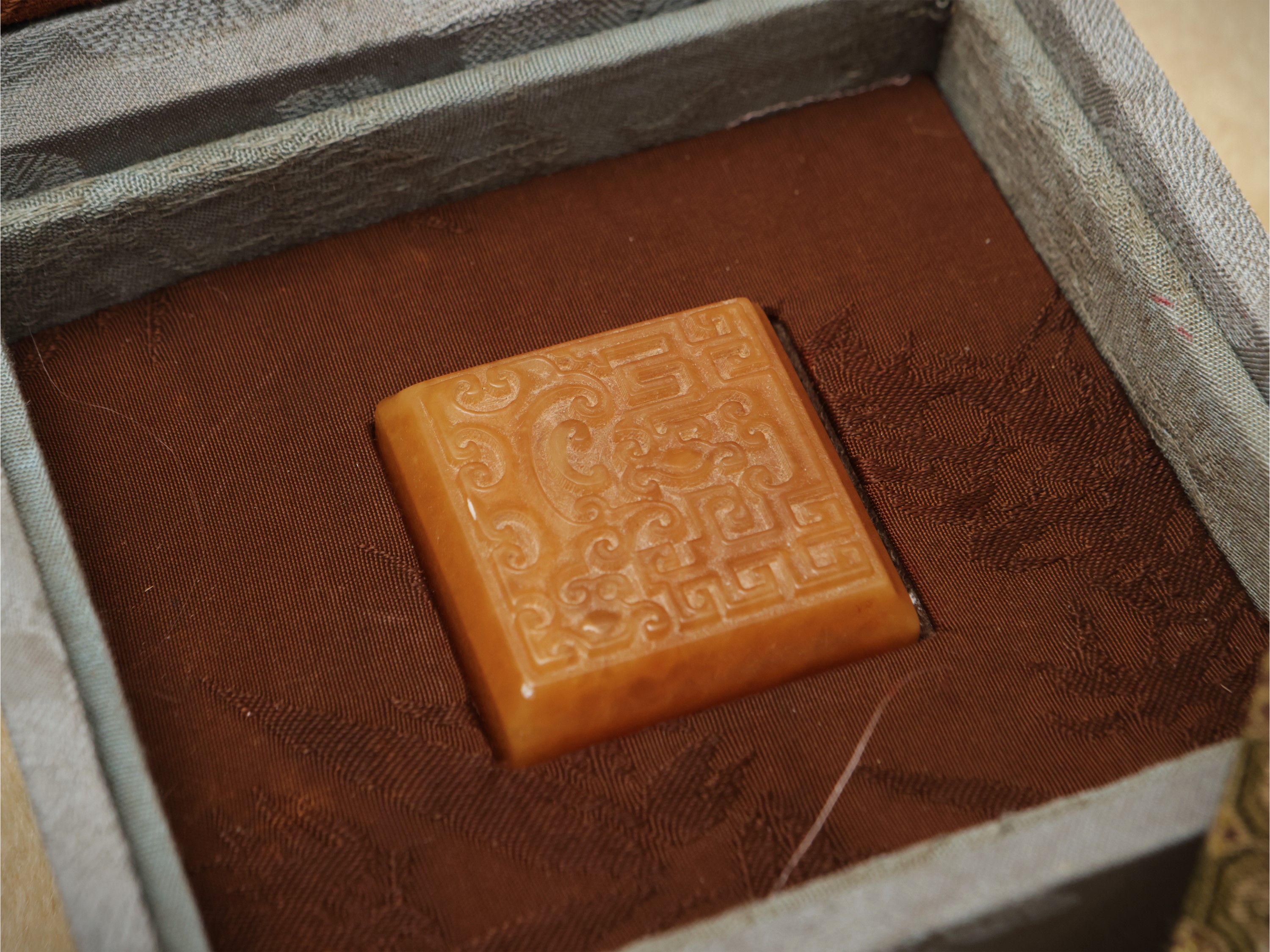 Gruppo di quattro piccoli sigilli rituali, Cina, sec. XIX