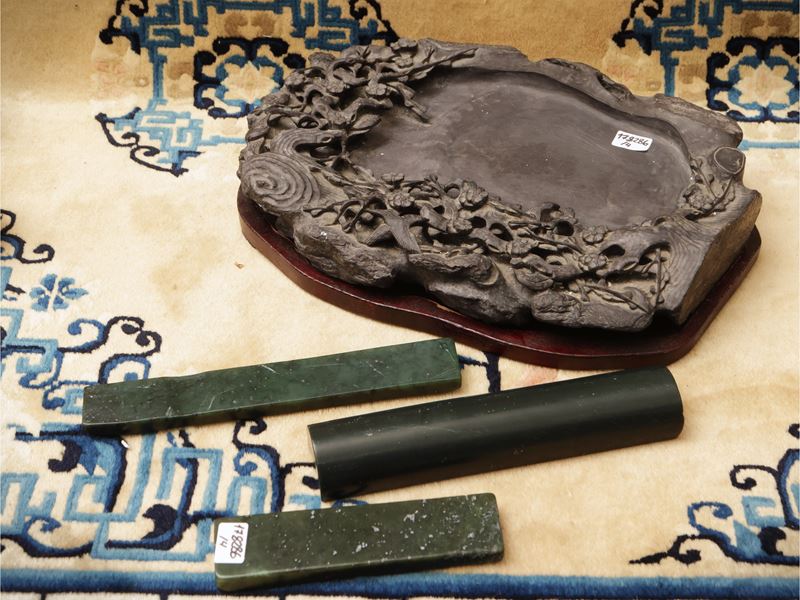 Gruppo da studio , Cina, dinastia Qing, sec. XIX