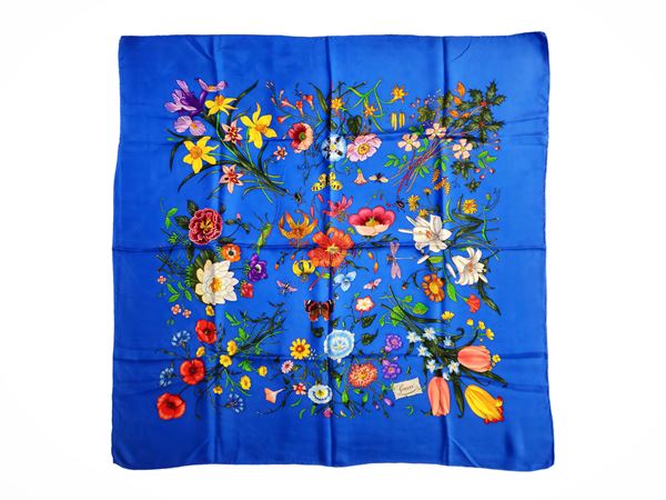 Gucci - Flora silk scarf by Accornero