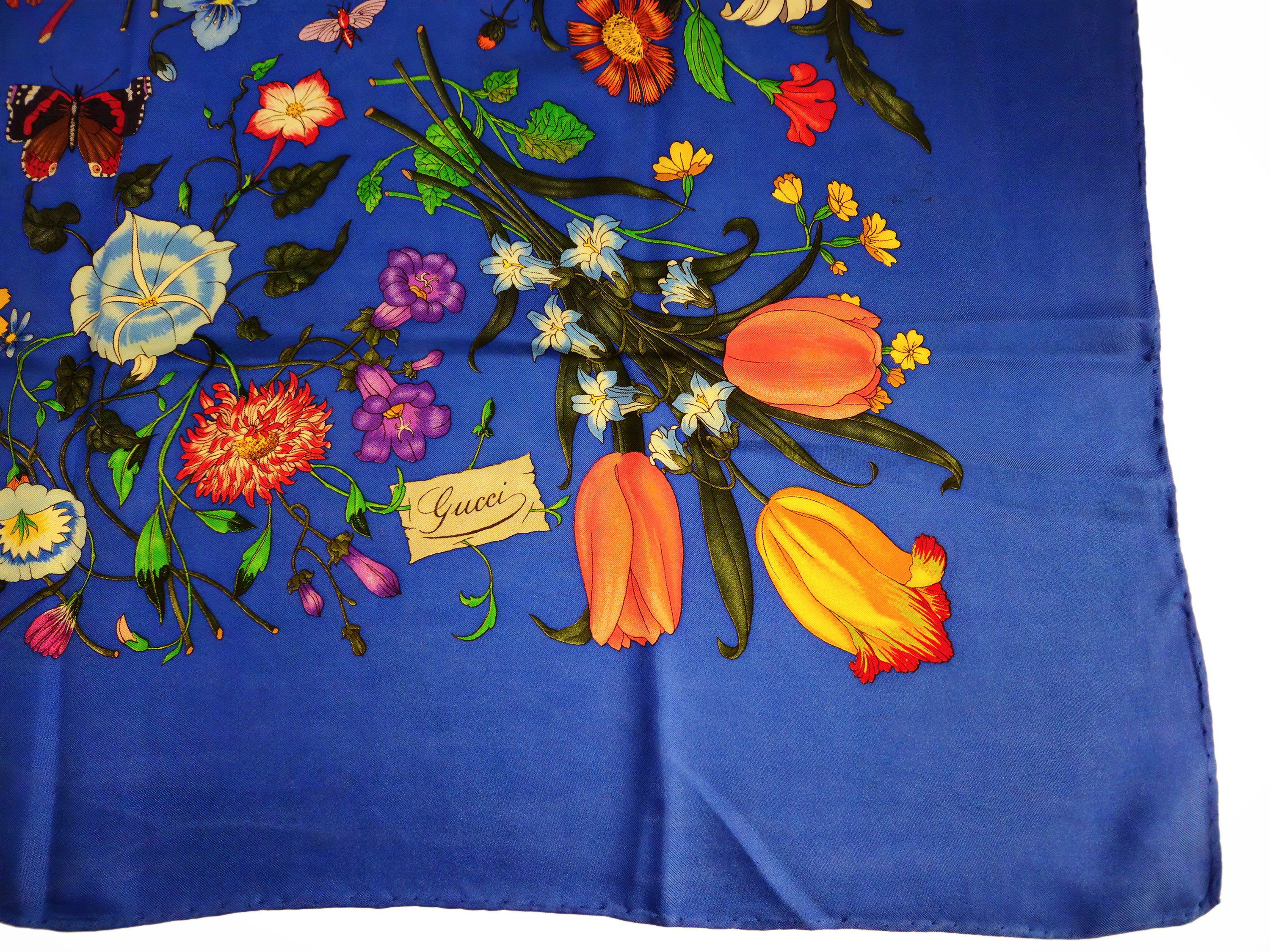 Gucci - Foulard in seta Flora by Accornero