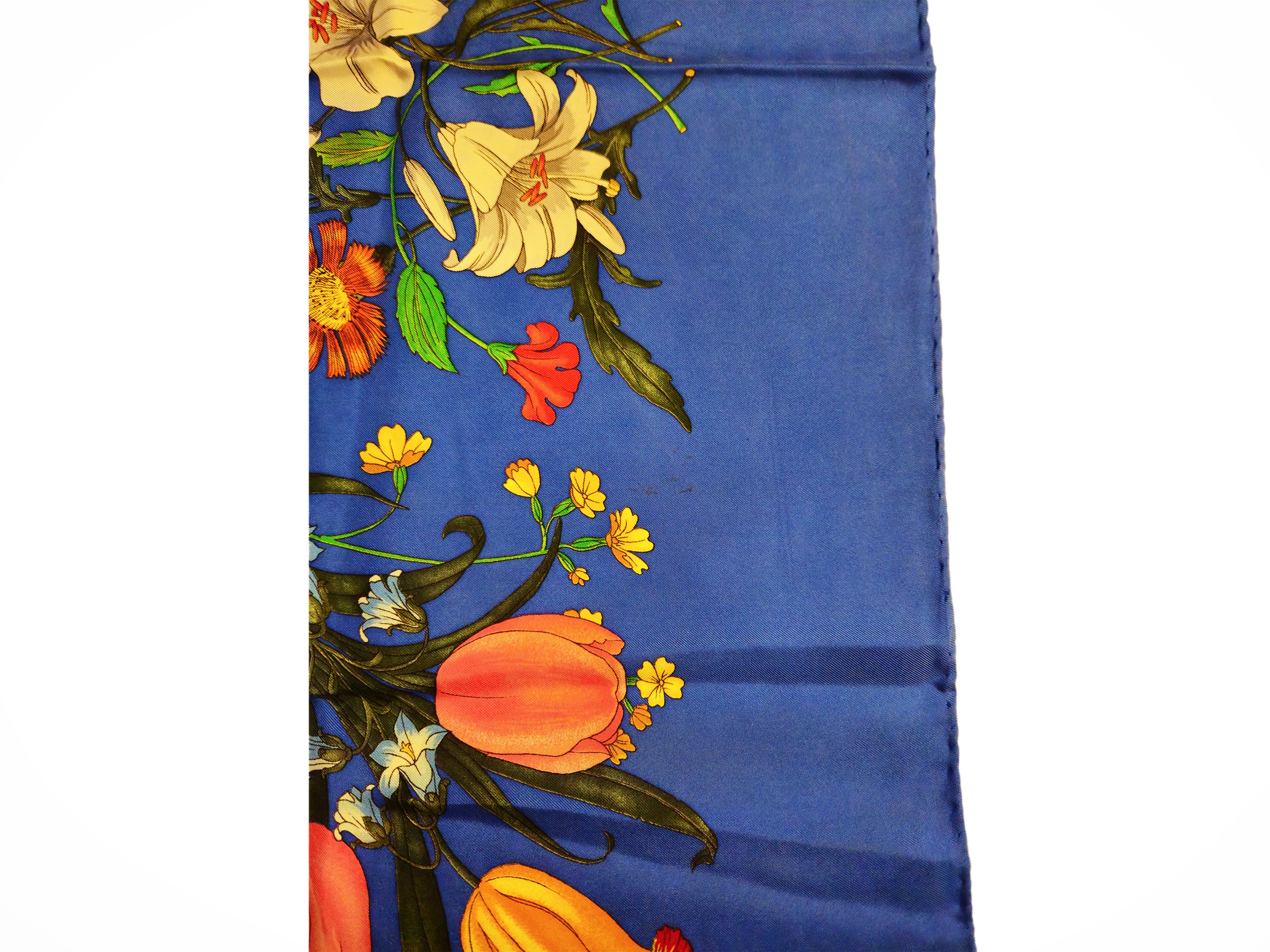 Gucci - Foulard in seta Flora by Accornero