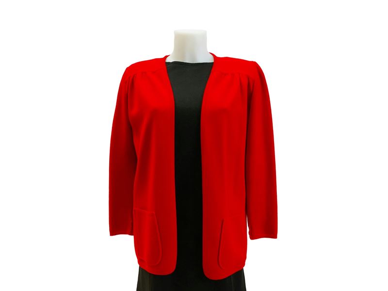 Valentino - Cardigan in lana rosso