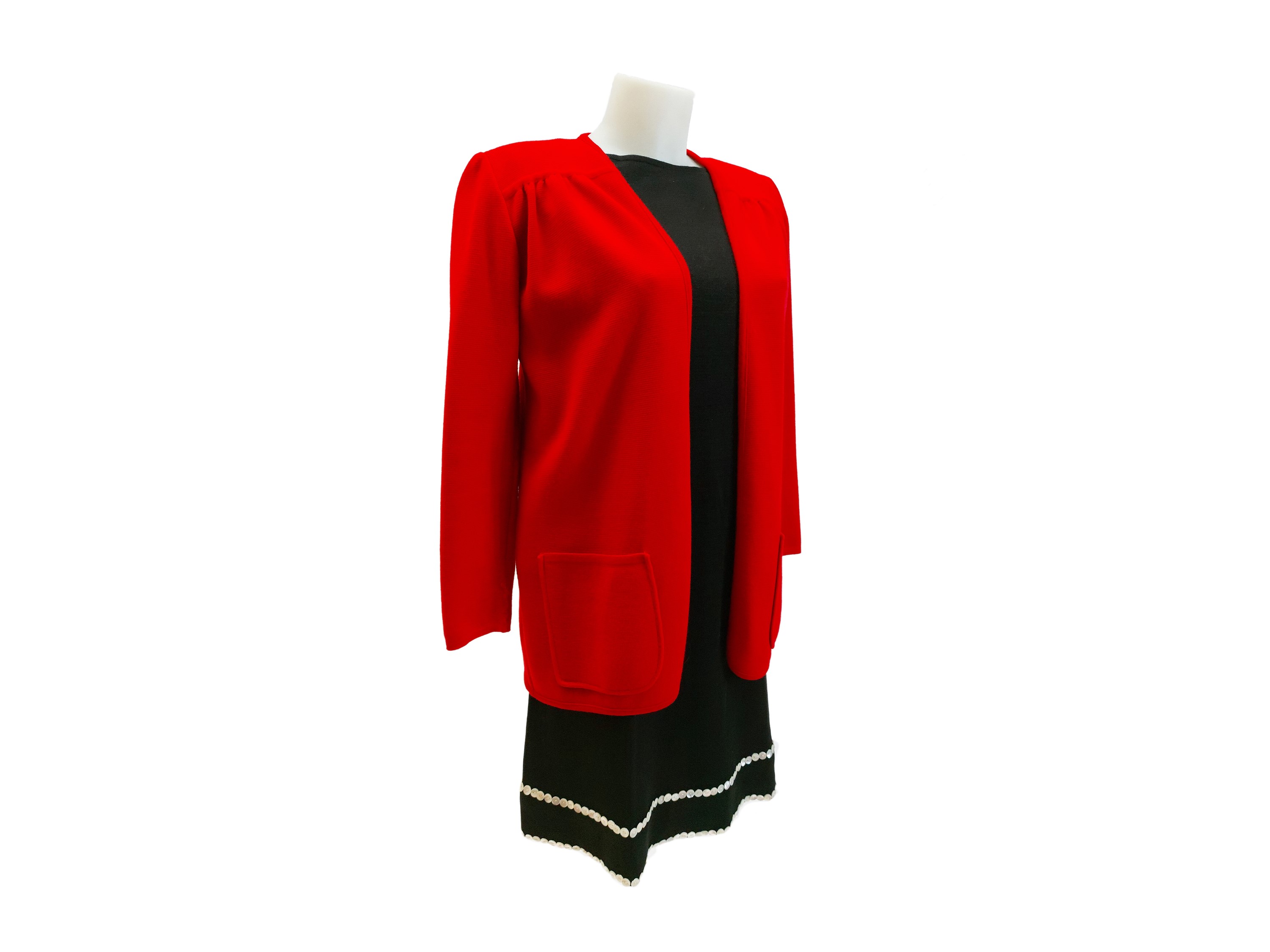 Valentino - Cardigan in lana rosso