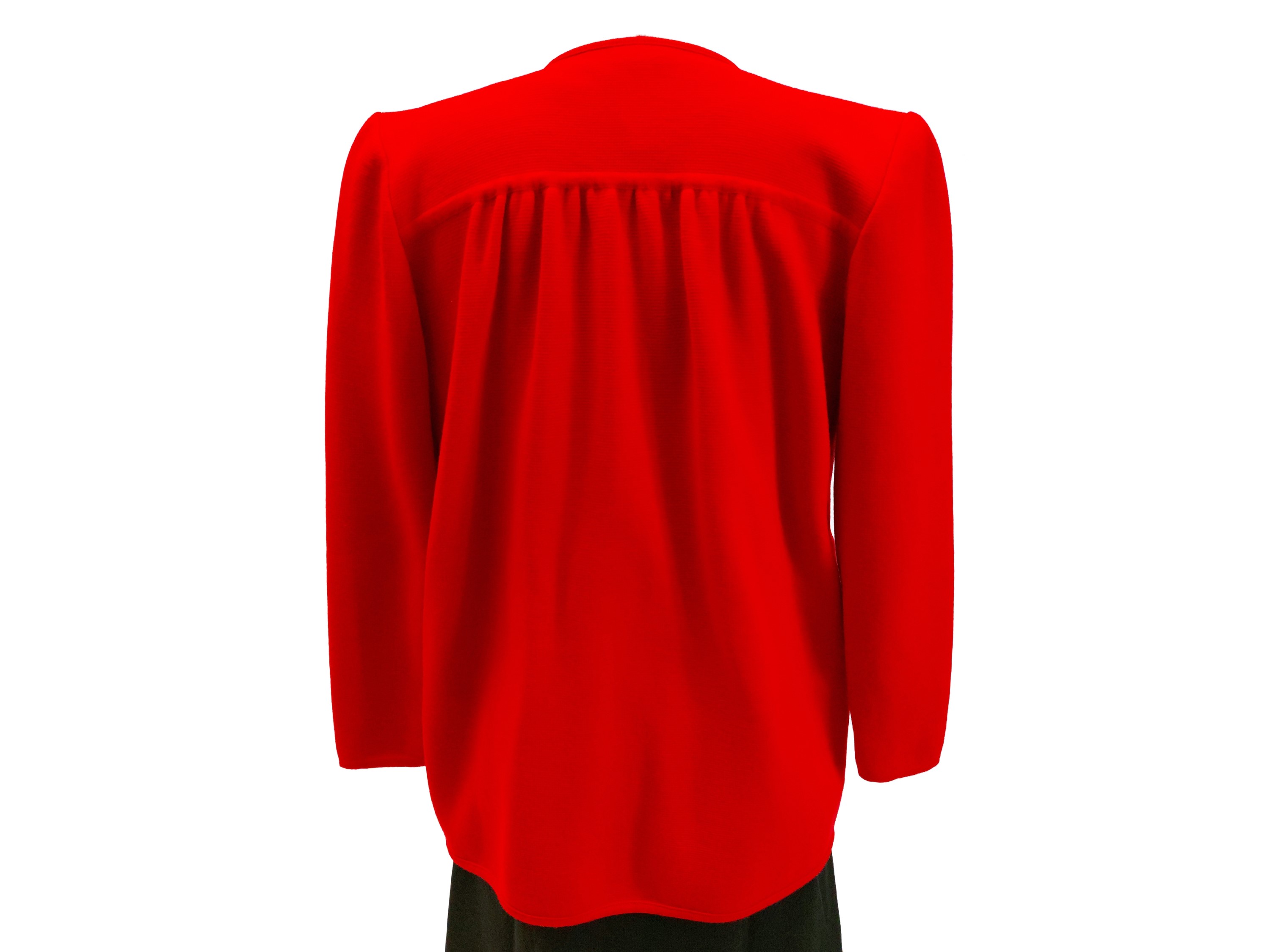 Valentino - Cardigan in lana rosso