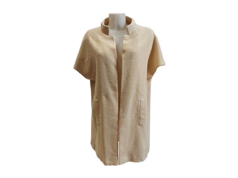 Christian Dior - Cappottino a mezza manica color crema