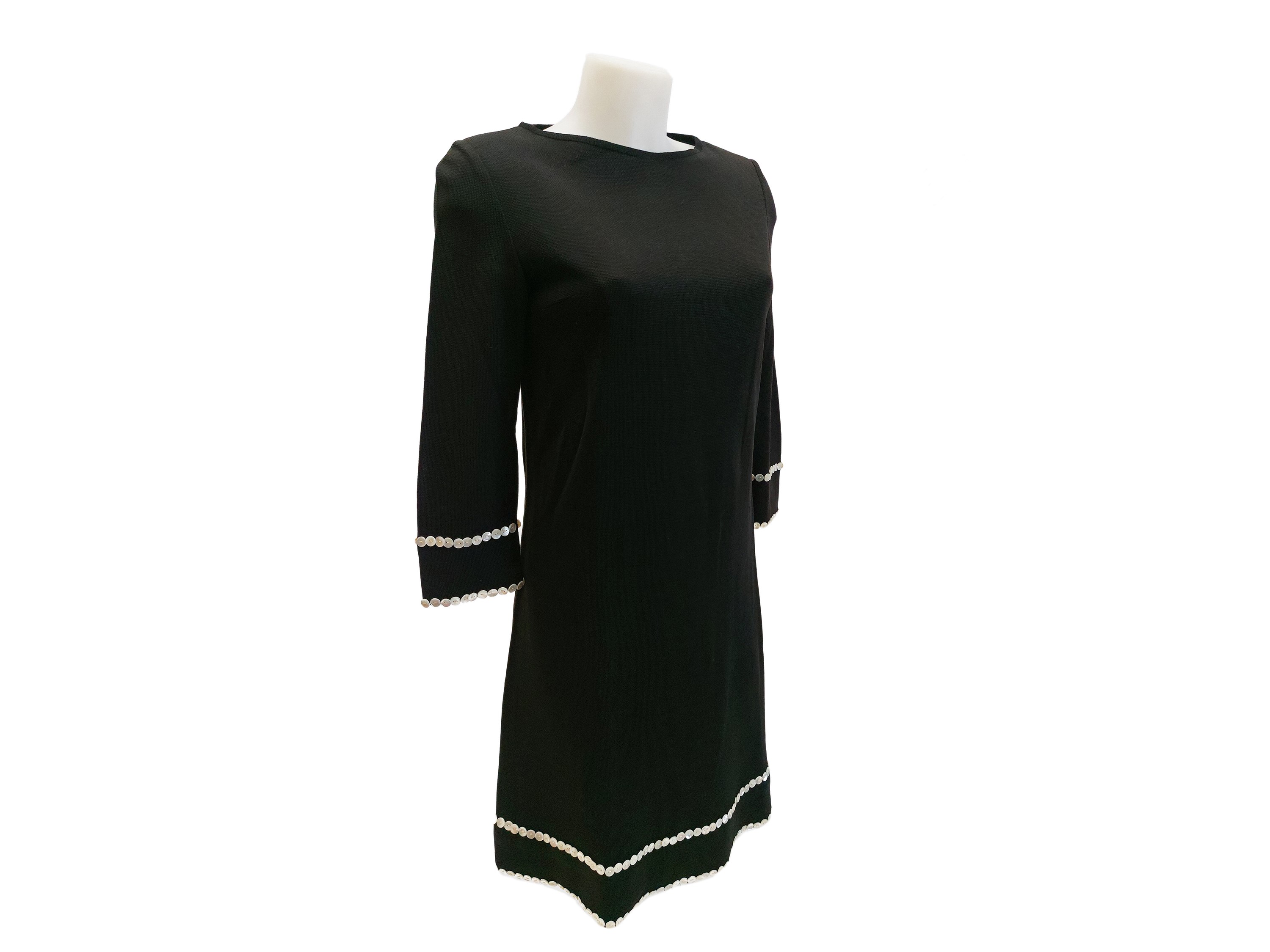 Castillo by Style knitwear - Abito in cotone nero