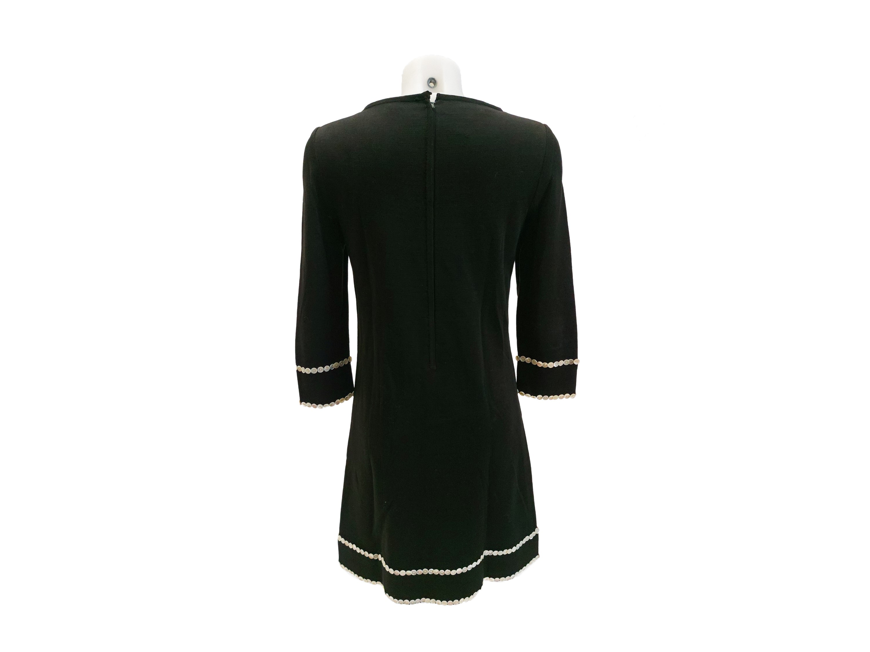 Castillo by Style knitwear - Abito in cotone nero