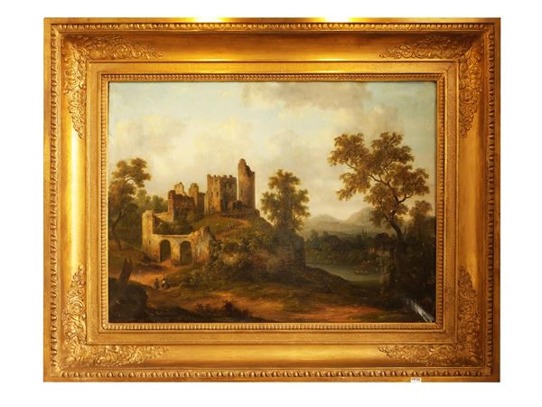 Alexandre Geré - Pasaggio with ruins