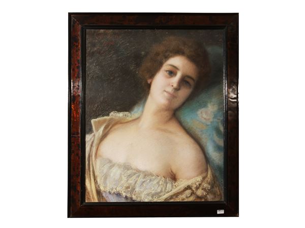 Scuola italiana del XIX secolo - Female portrait