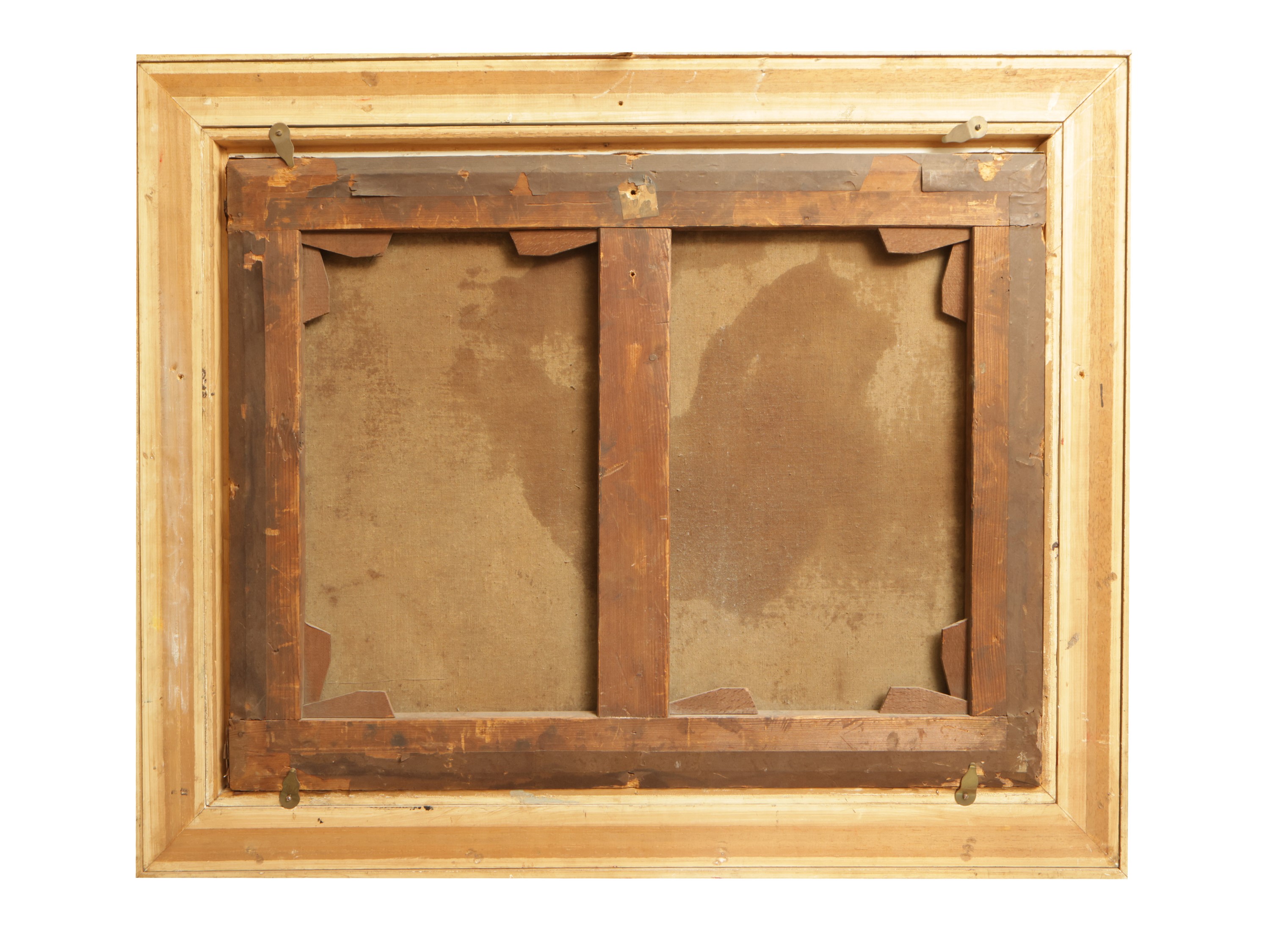 Paesaggio campestre con scena di banchetto e scorcio di casolare