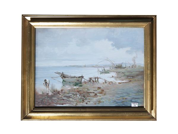 Three decorative paintings