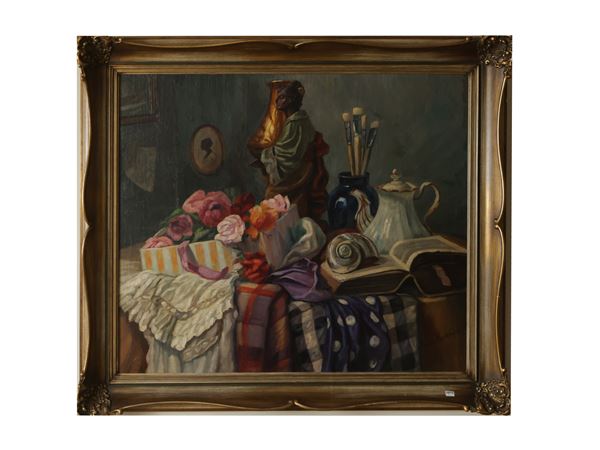 Hermann Herterich - Still life 1917