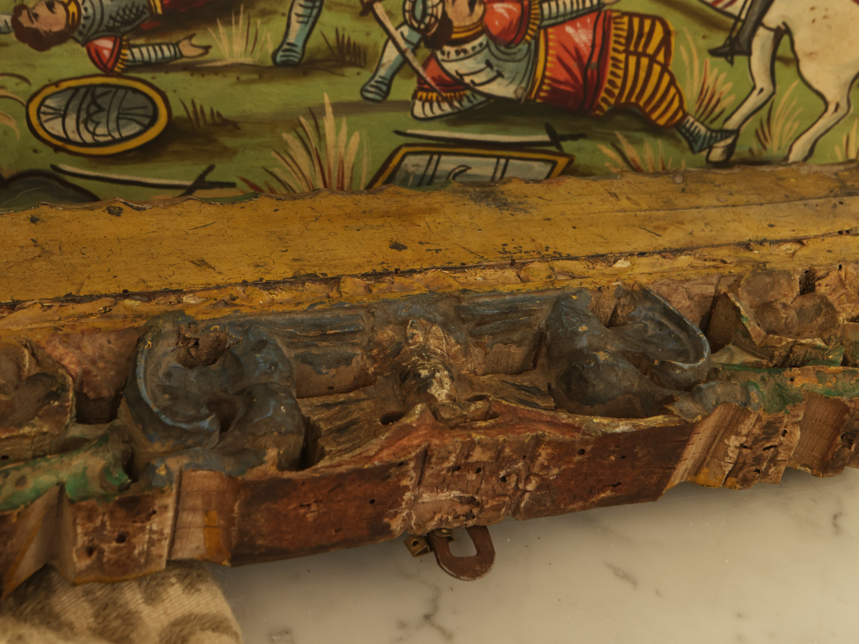 Due frammenti di carretto siciliano