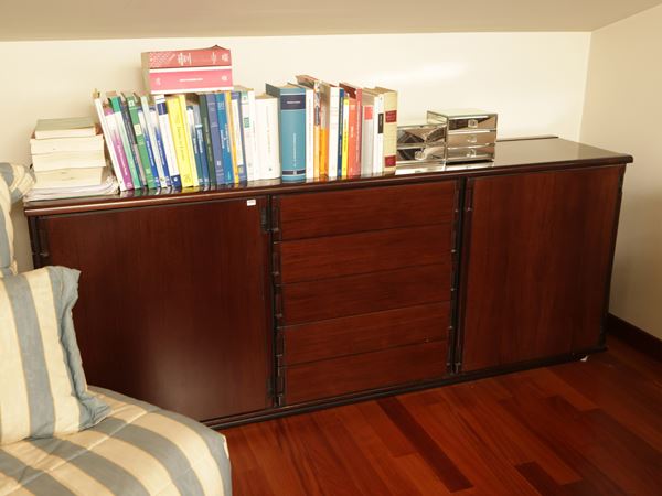 Larco low sideboard, Gianfranco Frattini for Molteni