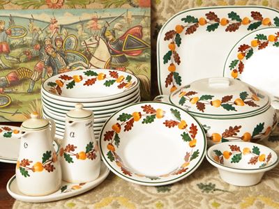 Servizio di Piatti in Ceramica, Richard Ginori Mondovì
