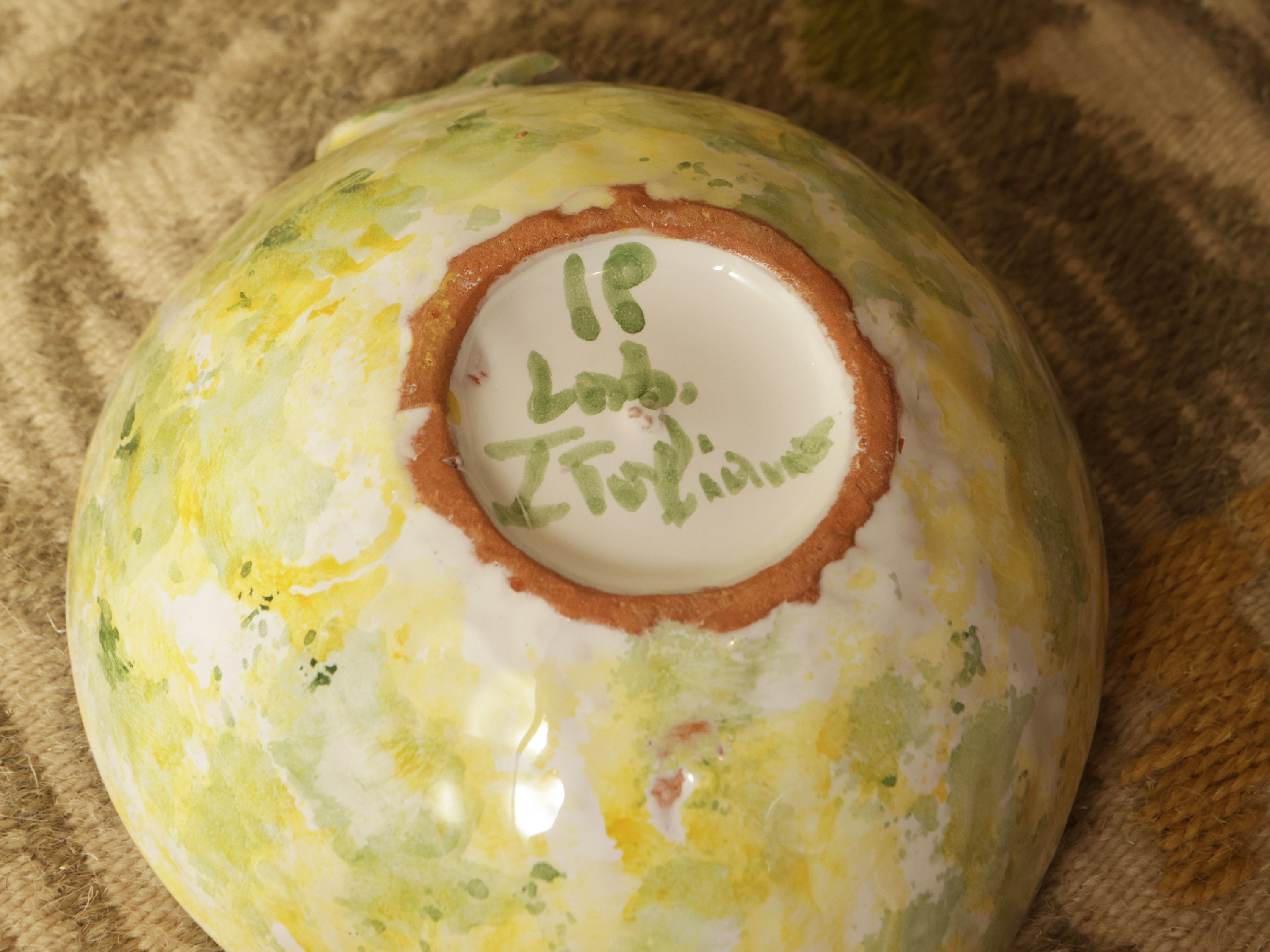 Servizio da Macedonia in Ceramica Smaltata