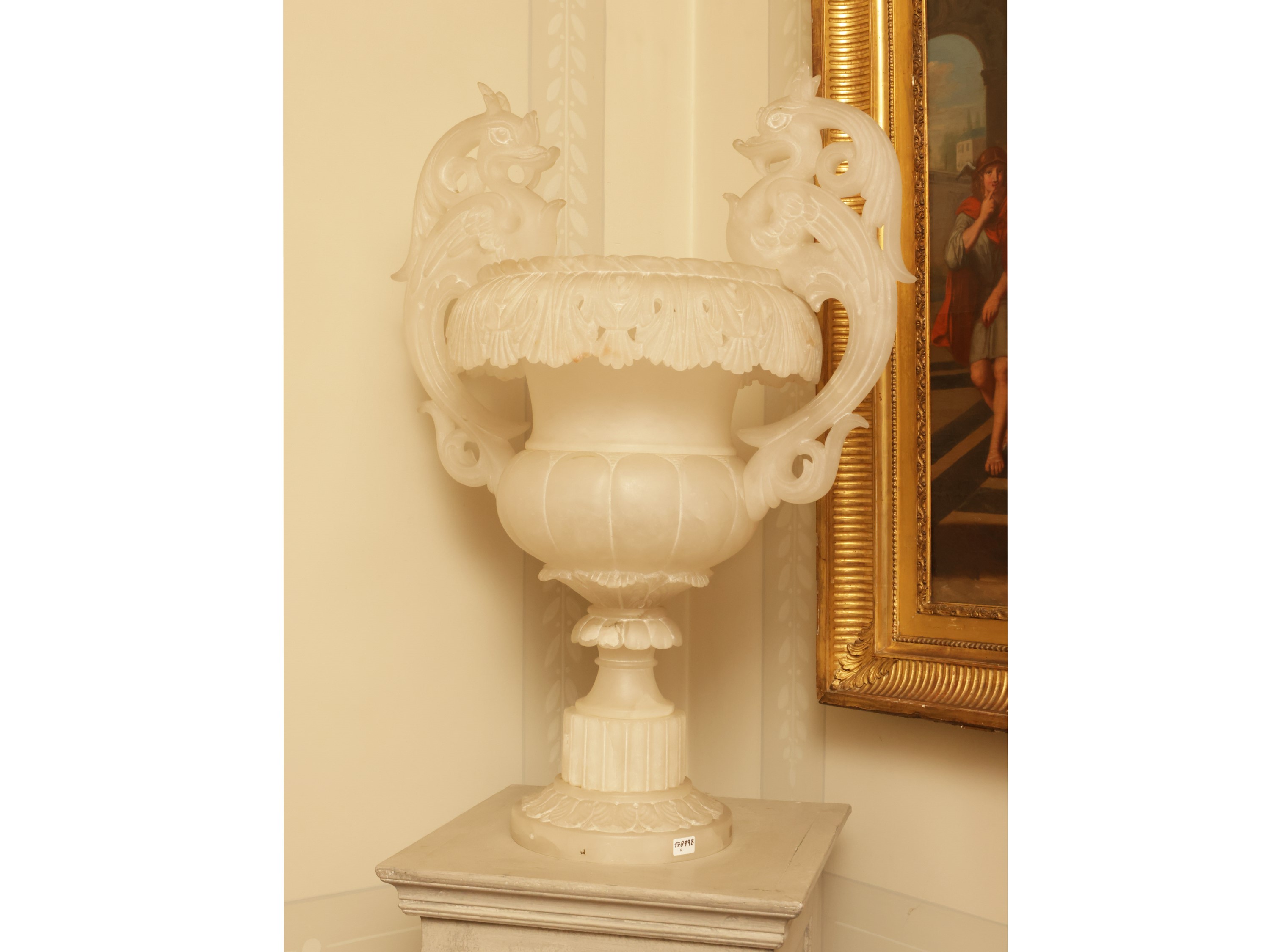 Grande vaso in alabastro