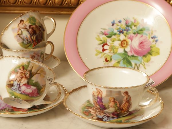 Porcelain coffee set