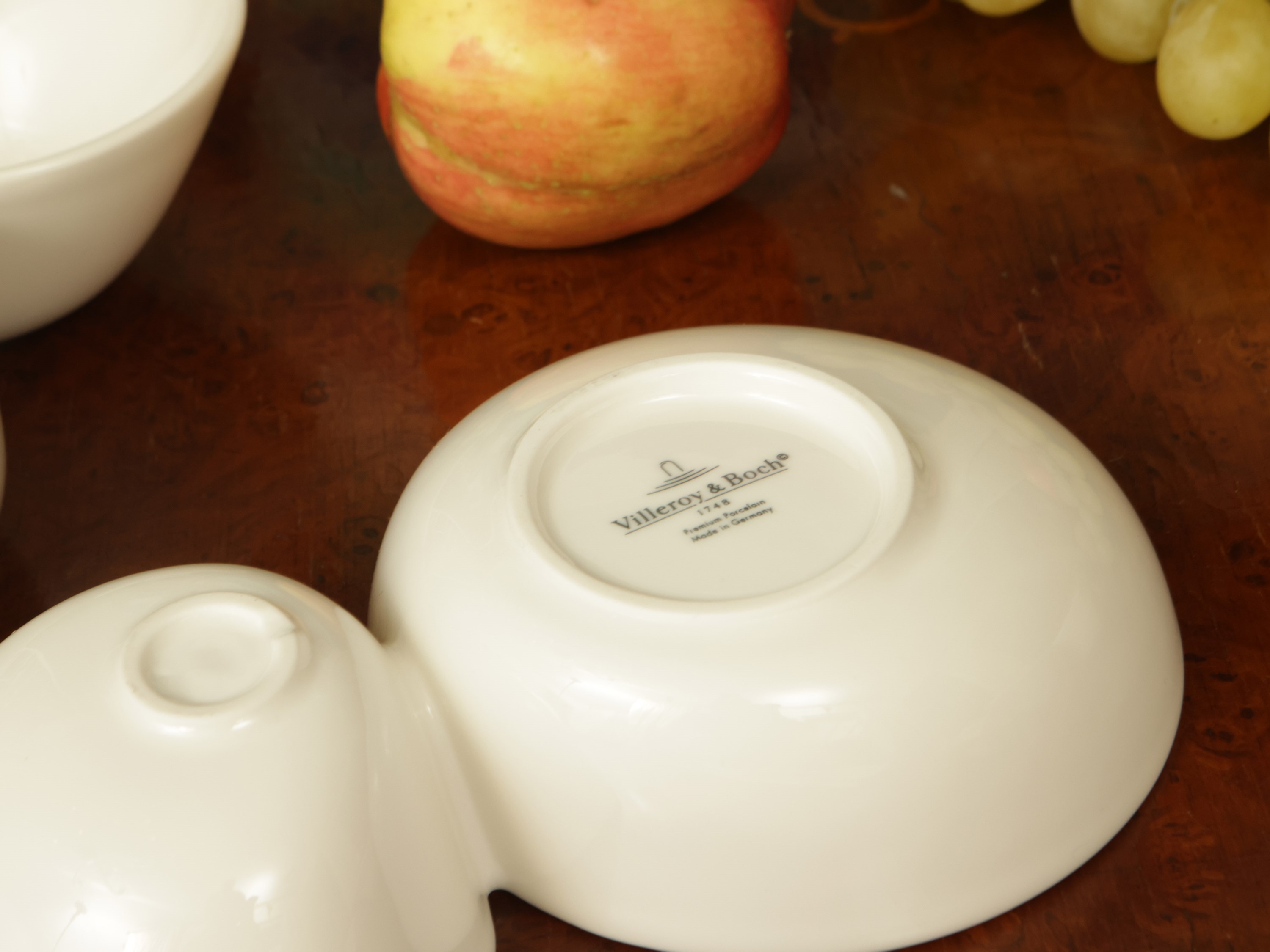 Serie di Dodici Coppette da Aperitivi in Porcellana, Villeroy & Boch