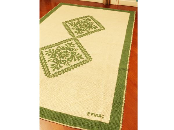 Three Sardinian carpets