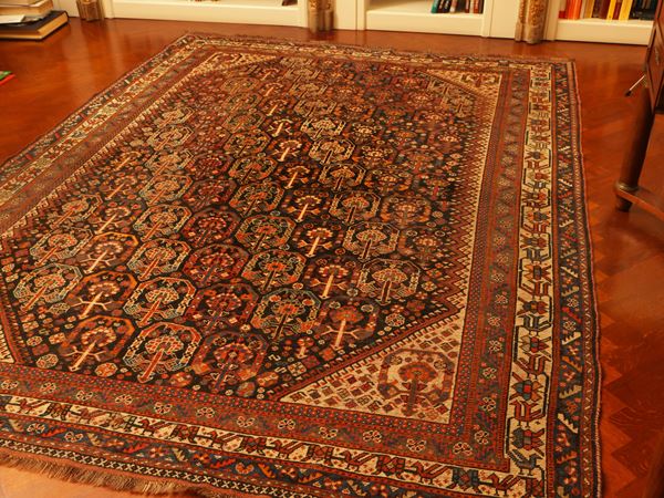 Old-fashioned Caucasian carpet