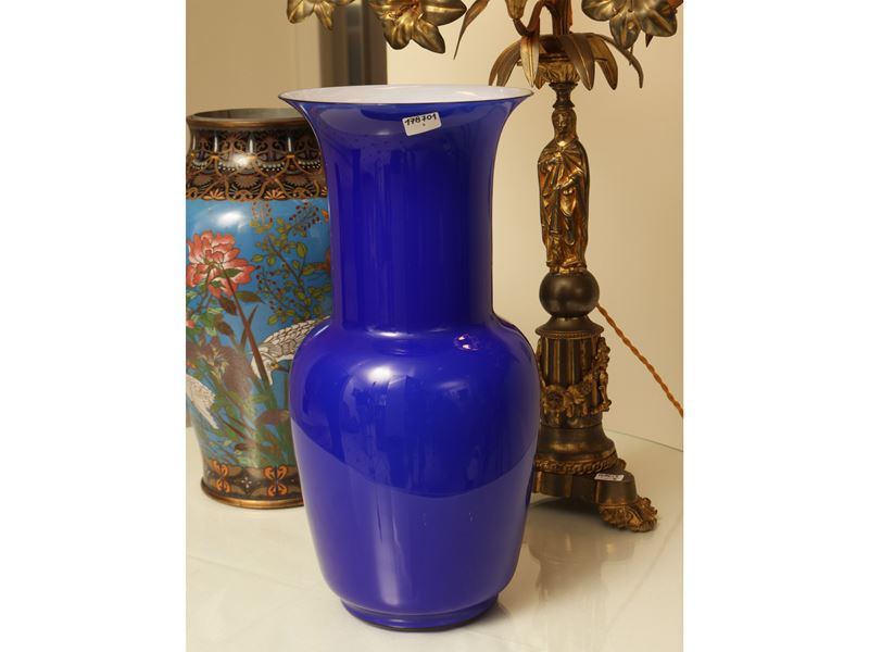 Vaso in Vetro Incamiciato, De Majo Murano 2004
