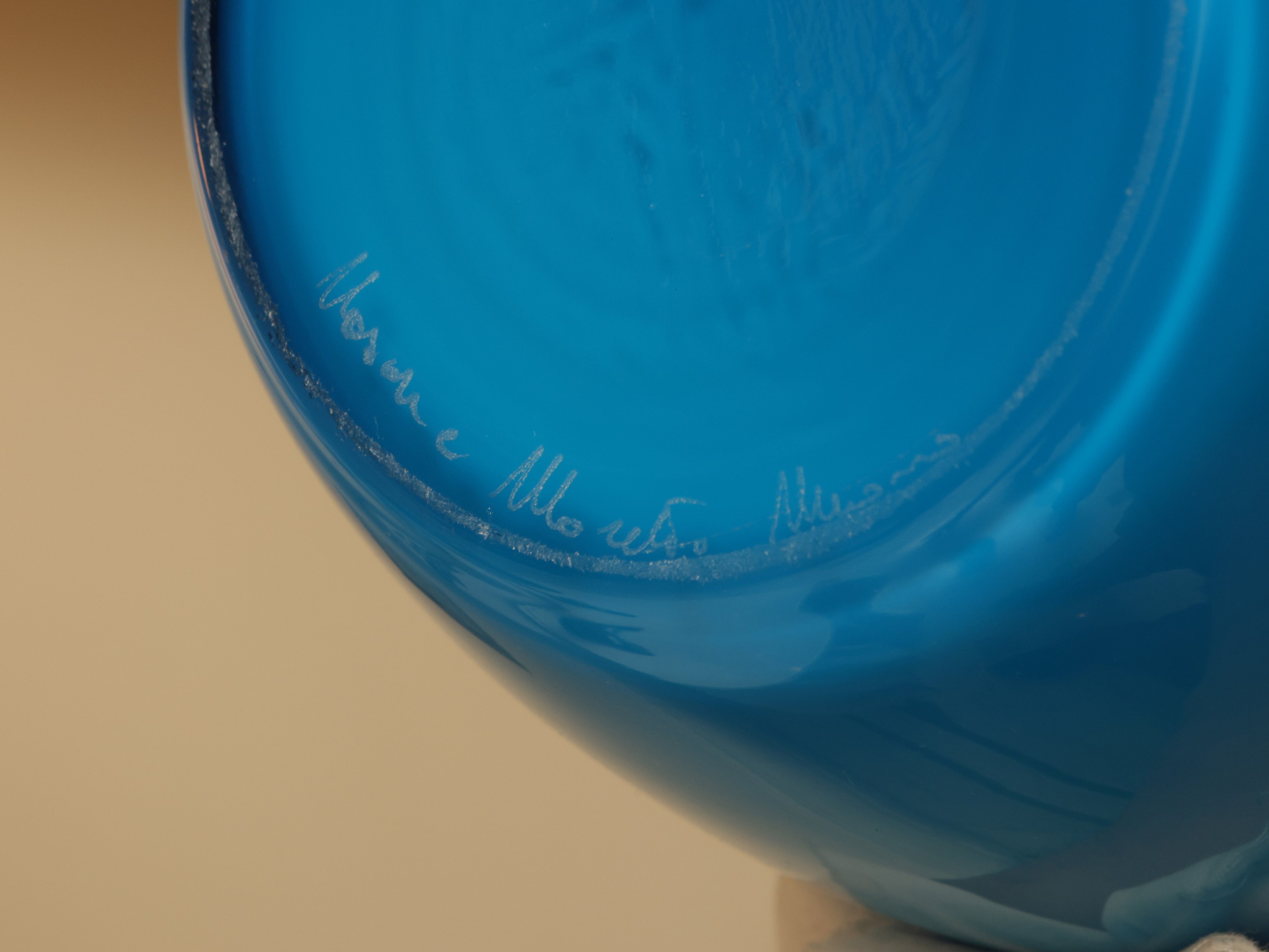 Vaso in Vetro Incamiciato, Nason e Moretti Murano