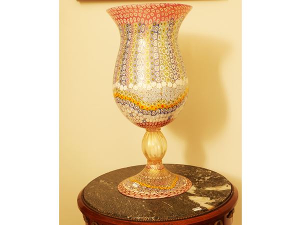 Grande vaso in vetro soffiato, La Murrina