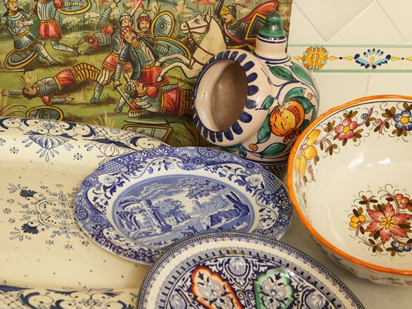 Rustic ceramic kitchen accessories