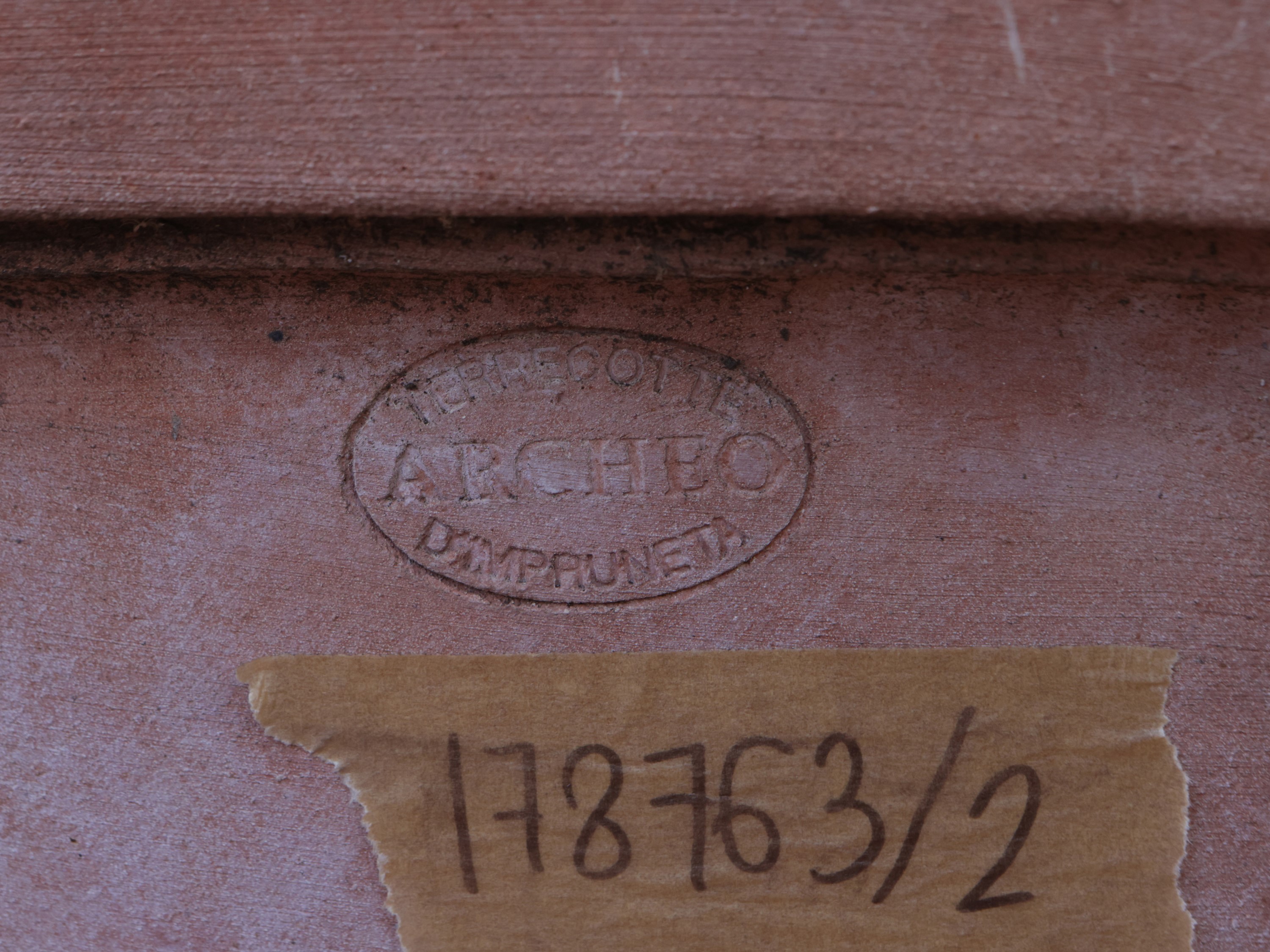 Coppia di Vasi in Terracotta di Impruneta, Archeo Terrecotte
