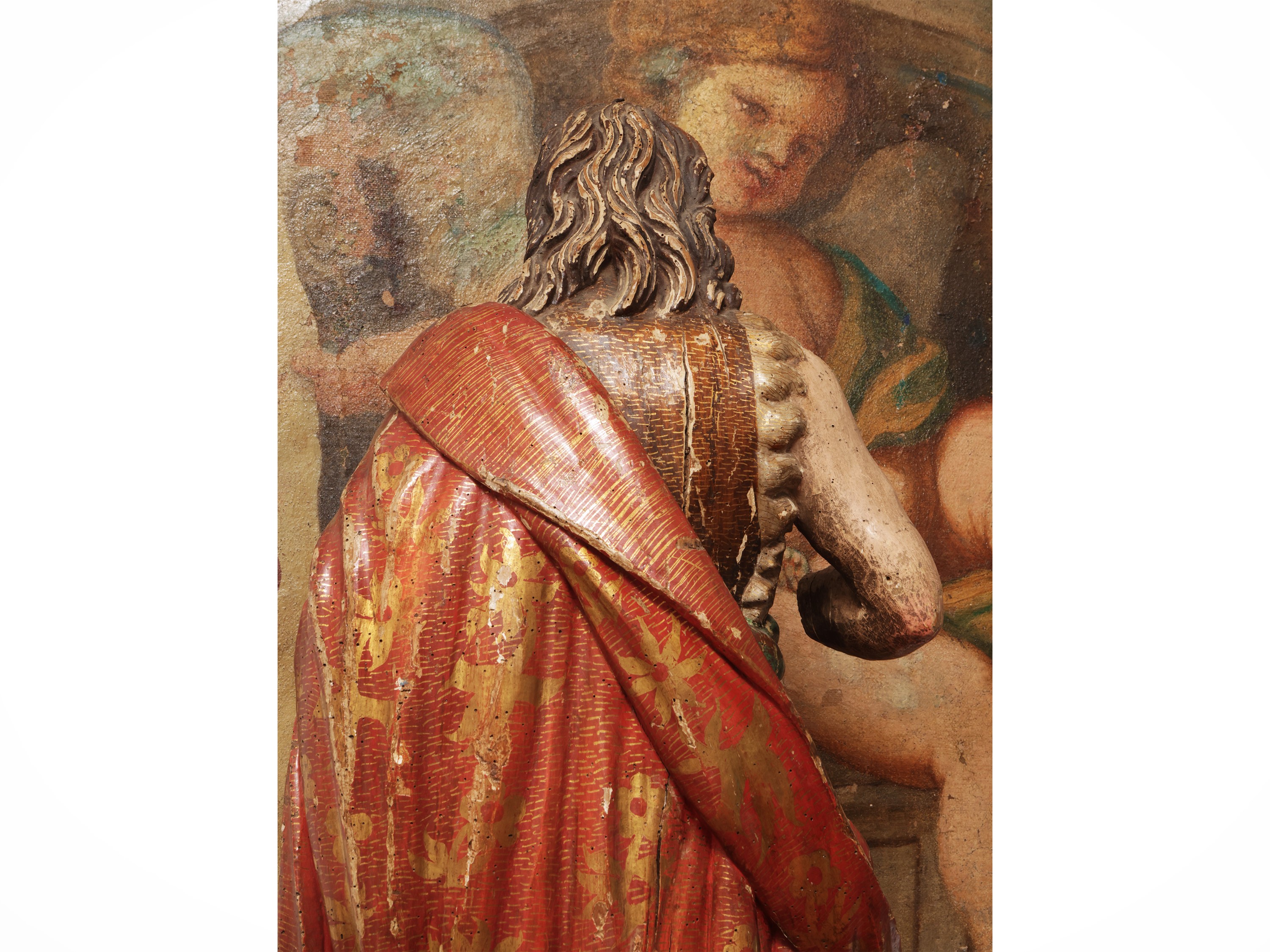 Scuola Dell'italia Centrale del XVIII Secolo - San Giovanni Battista con Agnus dei