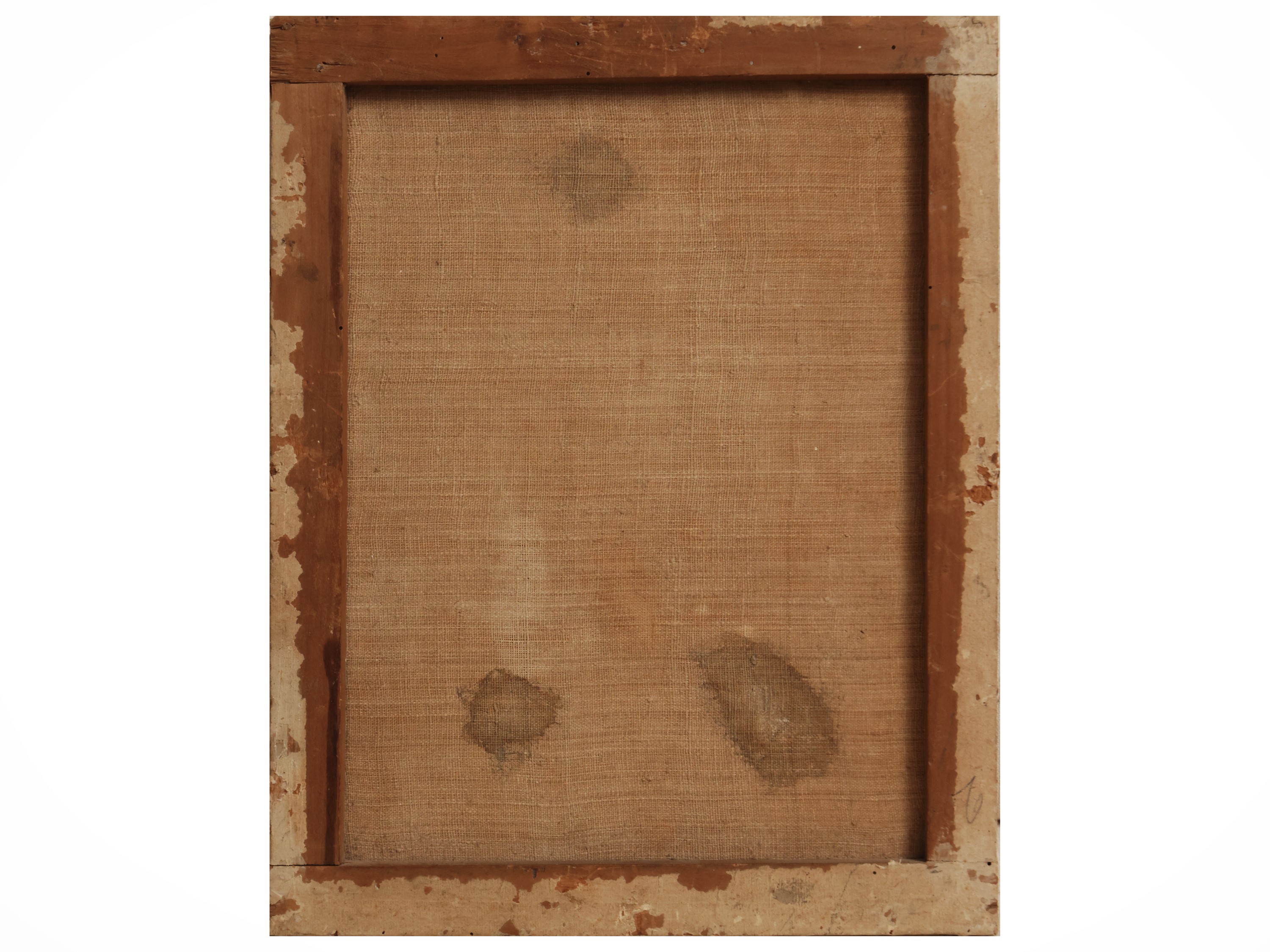 Scuola Emiliana del XVIII/XIX Secolo - Nudi maschili - disegni a sanguigna su carta applicata a t...