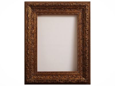 Cornice in Legno e Pastiglia Dorata