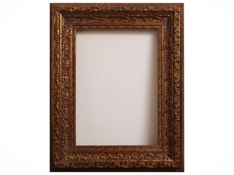 Cornice in Legno e Pastiglia Dorata