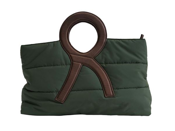 Roberta di Camerino - Green quilted Erre handbag