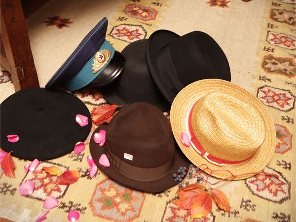 Assortment of men's hats