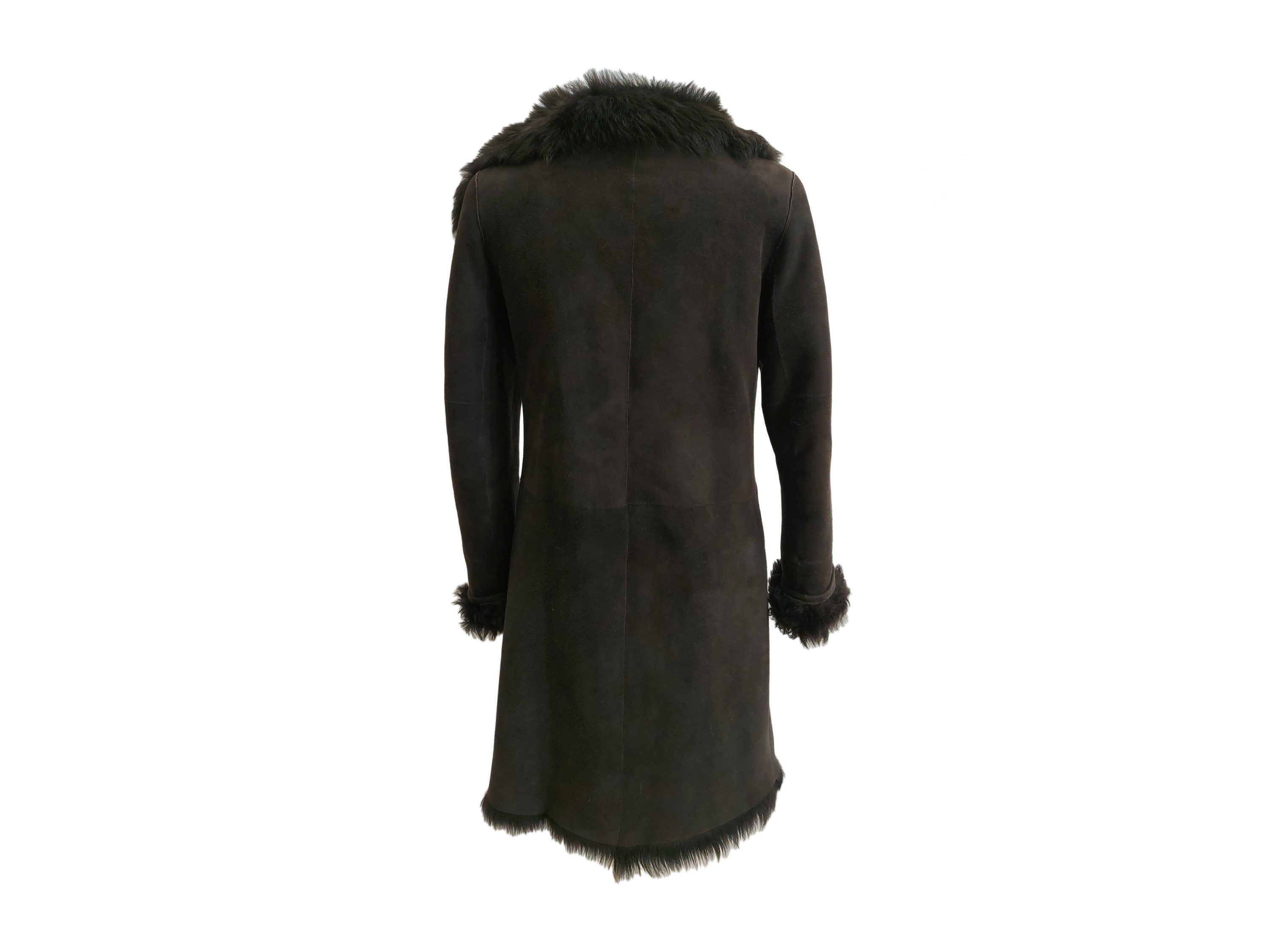 Joseph, Shearling marrone, tg 40