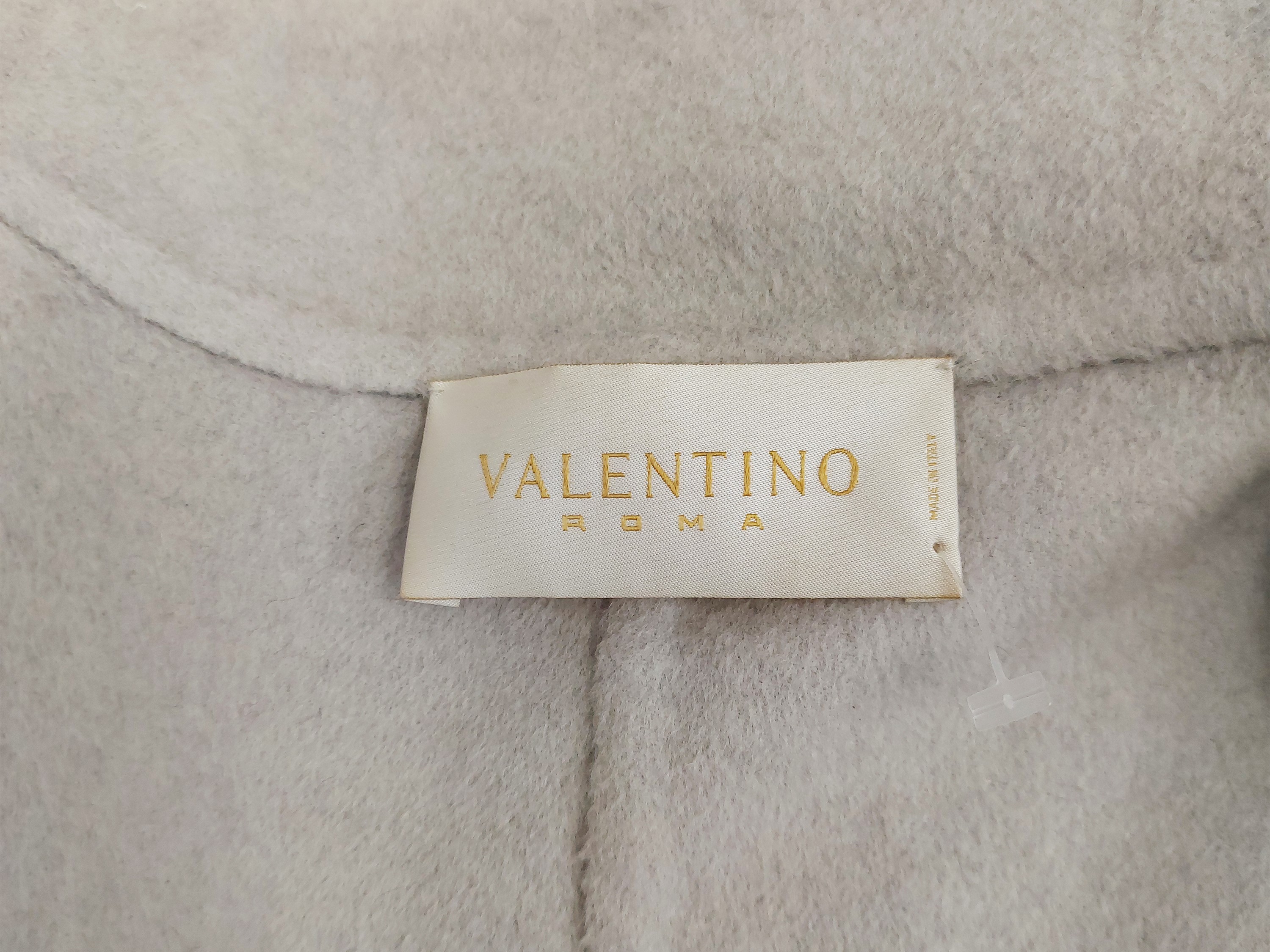 Valentino - Giacchina in angora grigio piombo